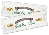 Personalised Wedding Banner Adult Party Celebration Marriage 240