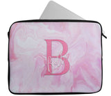 Personalised Any Name Marble Design Laptop Case Sleeve Tablet Bag 108