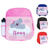 Personalised Kids Backpack Any Name Generic Design Boys Girls kid School Bag 44