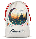 Personalised Eid Sack Bag Boy Girl eid Gift idea Stocking Bag 10