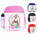 Personalised Kids Backpack Any Name Animal Design Boys Girls kid School Bag 21