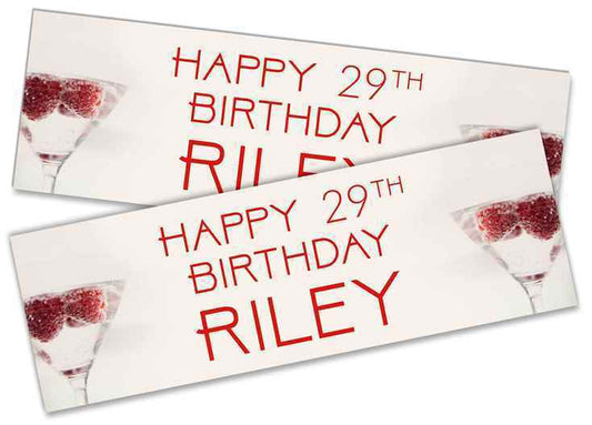 Personalised Birthday Banners Party Design Kids adult Party Decoration 174