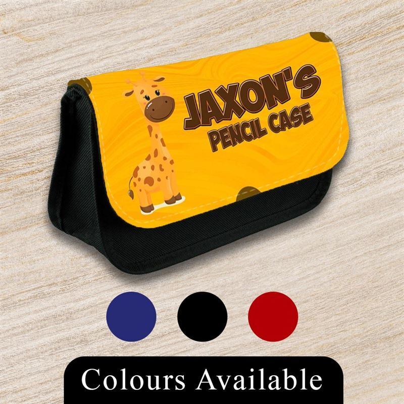 Personalised Pencil Case Generic Girls Boys Stationary Kids School Bag 37