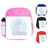 Personalised Kids Backpack Any Name Generic Design Boys Girls kid School Bag 45