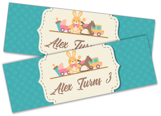 Personalised Birthday Banners Generic Design Children Kids Party Decoration 140