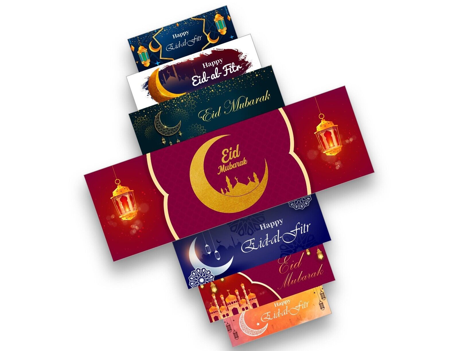 Eid Mubarak Banners Children Kids Adults Party Decoration idea 265