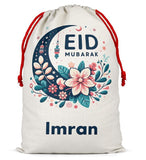 Personalised Eid Sack Bag Boy Girl eid Gift idea Stocking Bag 10