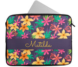 Personalised Any Name Patterned Design Laptop Case Sleeve Tablet Bag 12