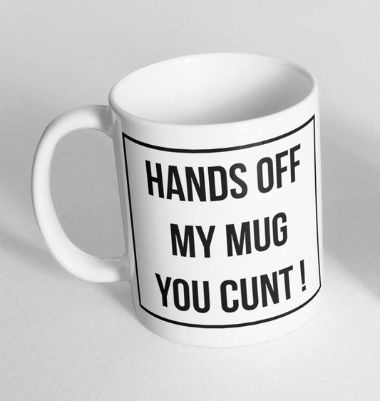 Hands Of My Mug You Design Printed Cup Ceramic Novelty Mug Funny Gift Coffee Tea