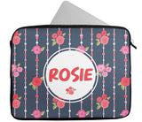 Personalised Any Name Patterned Design Laptop Case Sleeve Tablet Bag 25