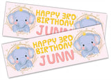Personalised Birthday Banners Generic Design Children Kids Party Decoration 43