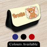 Personalised Pencil Case Animal Girls Boys Stationary Kids School Bag 14