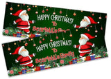 Personalised Banner Christmas Design Party Decoration 19