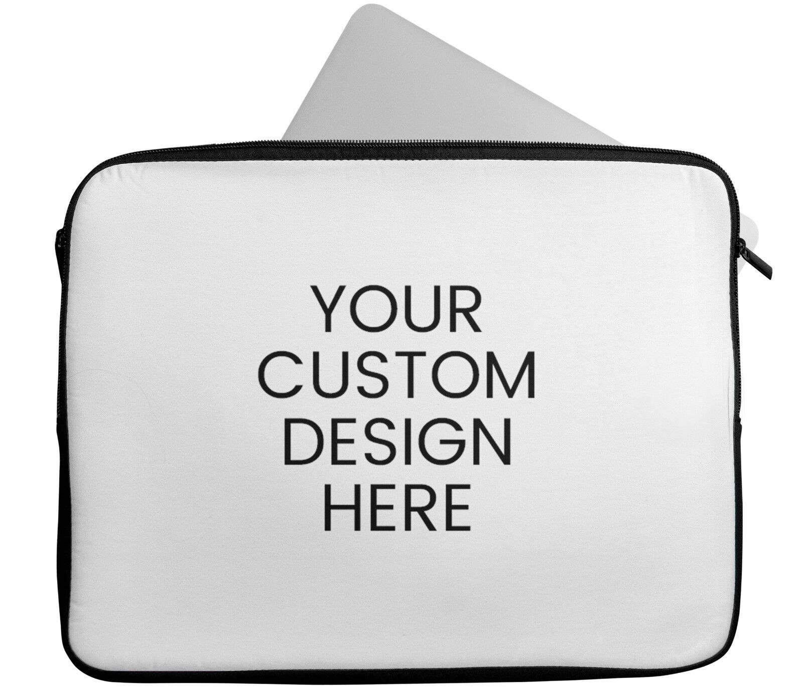 Personalised Any Name Marble Design Laptop Case Sleeve Tablet Bag 69