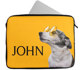 Personalised Any Name Animal Design Laptop Case Sleeve Tablet Bag 59