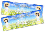 Personalised Birthday Banners Generic Design Children Kids Party Decoration 50
