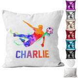 Personalised Cushion Football Sequin Cushion Pillow Printed Birthday Gift 73