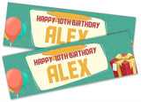 Personalised Birthday Banners Generic Design Children Kids Party Decoration 45