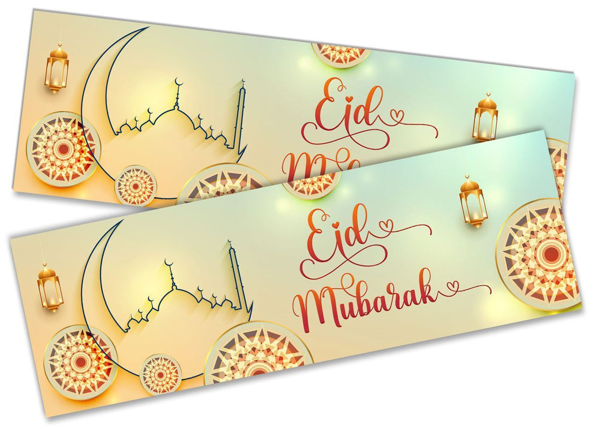 Eid Mubarak Banners Children Kids Adults Party Decoration idea 263