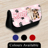 Personalised Pencil Case Animal Girls Boys Stationary Kids School Bag 16