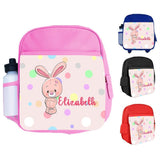 Personalised Kids Backpack Any Name Generic Design Boys Girls kid School Bag 50