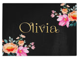 Personalised Any Name Kitchen Glass Chopping Board Item Gift 14