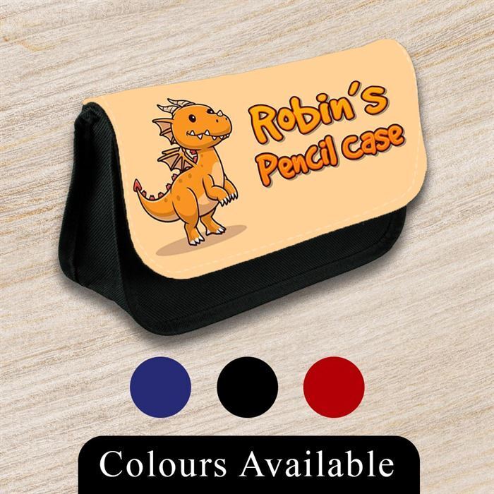 Personalised Pencil Case Generic Girls Boys Stationary Kids School Bag 41