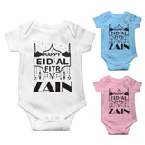 Personalised Eid Baby Vest Baby grow Little baby body suit 27