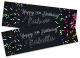 Personalised Birthday Banners Generic Design Children Kids Party Decoration 212