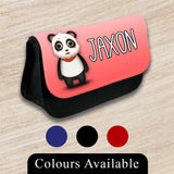 Personalised Pencil Case Animal Girls Boys Stationary Kids School Bag 8