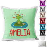 Personalised Cushion Animal Sequin Cushion Pillow Printed Birthday Gift 26