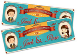 Personalised Wedding Banner Adult Party Celebration Marriage 234