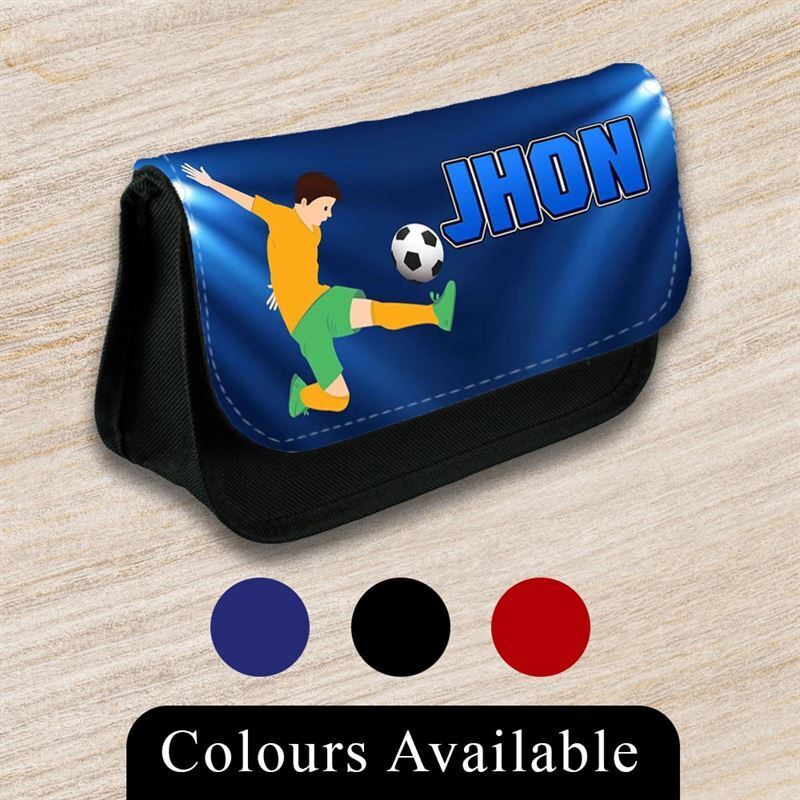 Personalised Pencil Case Generic Girls Boys Stationary Kids School Bag 35