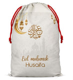 Personalised Eid Sack Bag Boy Girl eid Gift idea Stocking Bag 3