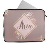 Personalised Any Name Patterned Design Laptop Case Sleeve Tablet Bag 12