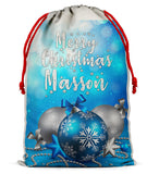 Personalised Christmas Sack Santa Bag Xmas Boy Girl Gift Stocking Bag 1