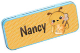 Personalised Any Name Bee Pencil Case Tin Children School Kids Stationary 16