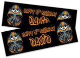 Personalised Birthday Banners Generic Design Children Kids Party Decoration 186