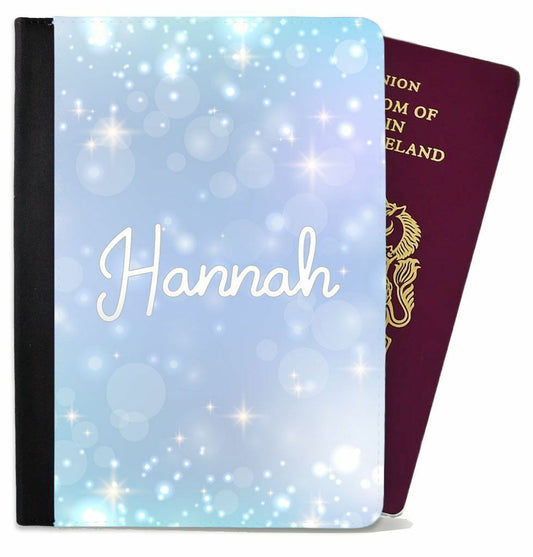 Personalised Kids Children Passport Cover Holder Any Name Holiday Accessory 144