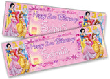 Personalised Birthday Banners Princess  Design Children Kid Party Decoration 72