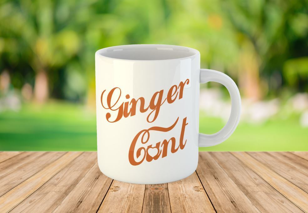 Ginger C*nt Personalised Novelty Mugs Funny Tea Coffee