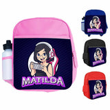 Personalised Kids Backpack Any Name Gaming Boys Girls Children School Bag 6