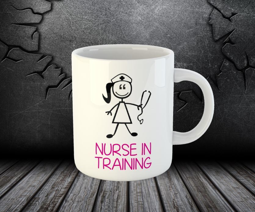 Nurse In Training Hospital Doctor Woman Man Tea Coffee Ceramic Mug 