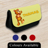 Personalised Pencil Case Jungle Girls Boys Stationary Kids School Bag 6