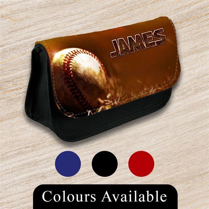 Personalised Pencil Case Football Girls Boys Stationary Kids School Bag 29