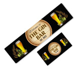Personalised Any Text Beer Mat Label Bar Runner Ideal Home Pub Cafe Occasion 31