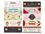 Personalised Wedding Banner Adult Party Celebration Marriage 239