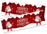 Personalised Banner Christmas Design Party Decoration 19