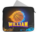 Personalised Any Name Basketball Design Laptop Case Sleeve Tablet Bag 88