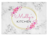 Personalised Any Name Kitchen Glass Chopping Board Item Gift 14